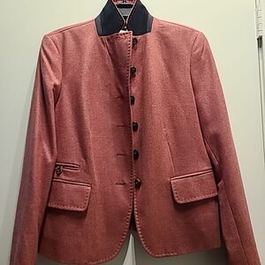 Faconnable Size 12 wool/cashmere  Designer  Jacket excellent condition